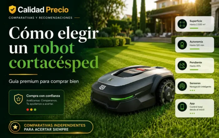 Cómo elegir un robot cortacésped