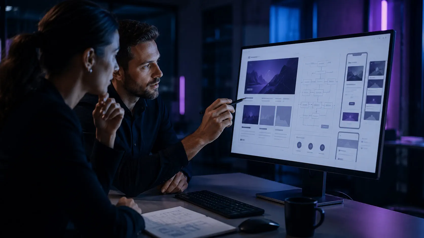 Crear una página web profesional con estrategia digital