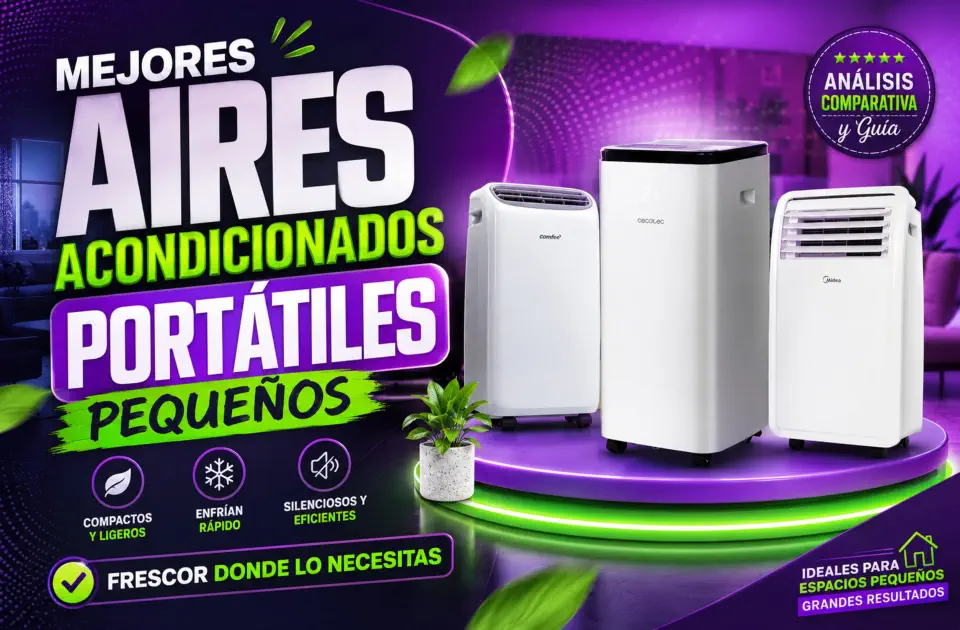 Mejores aires acondicionados portátiles pequeños: guía Calidad Precio