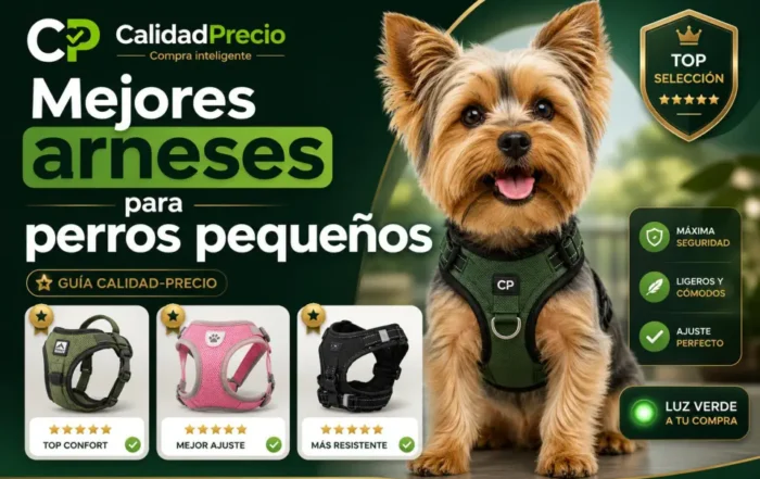Mejores arneses para perros pequeños