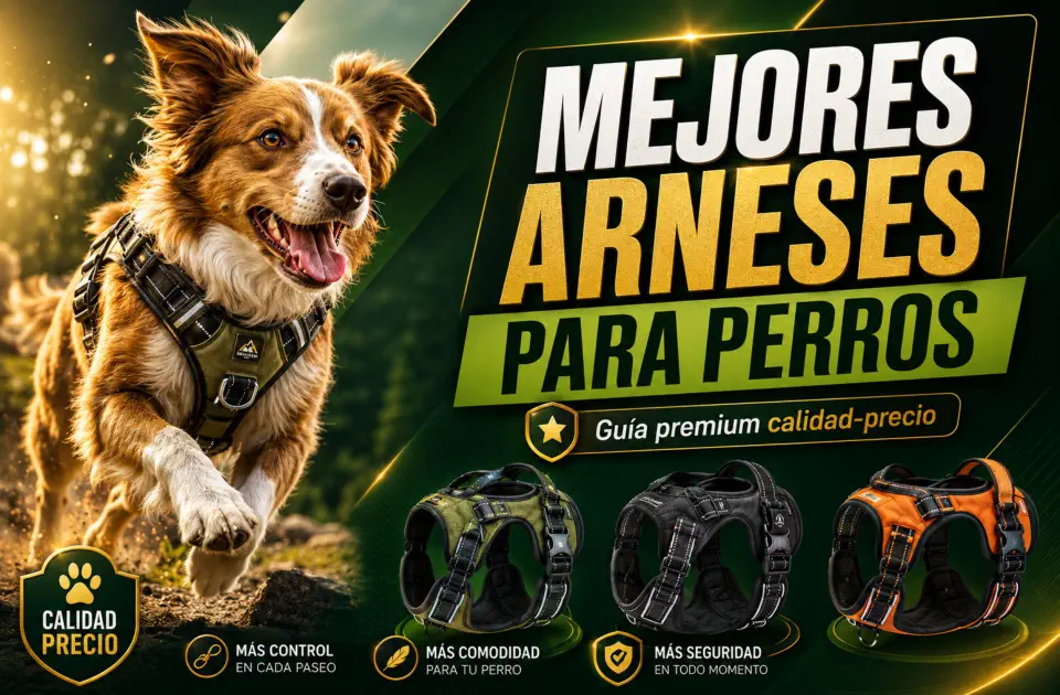 Mejores arneses para perros