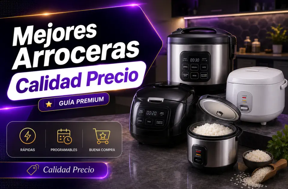 Mejores arroceras calidad precio: guía completa para elegir bien