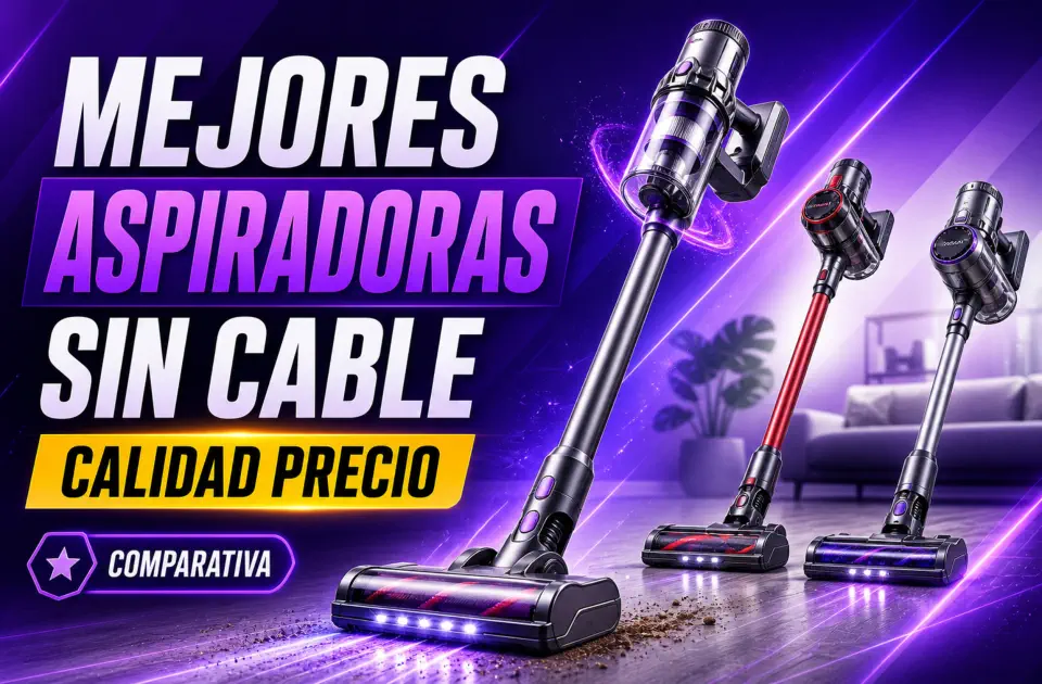 Mejores aspiradoras sin cable calidad precio