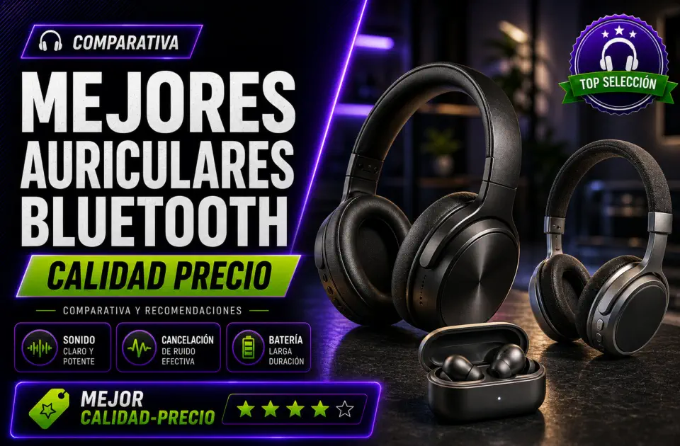 Mejores auriculares bluetooth calidad precio: guía de compra con modelos recomendados
