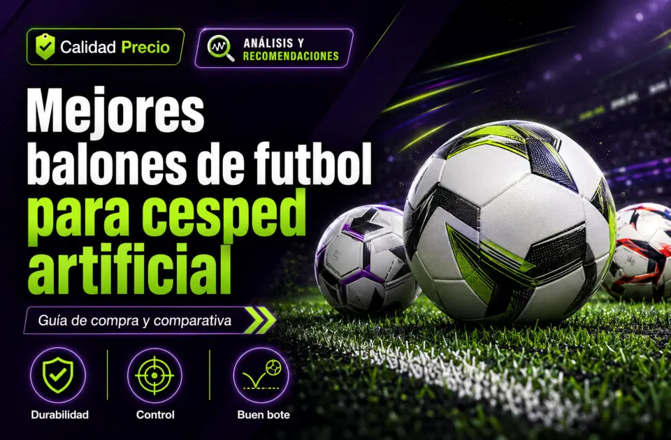 Mejores balones de fútbol para césped artificial