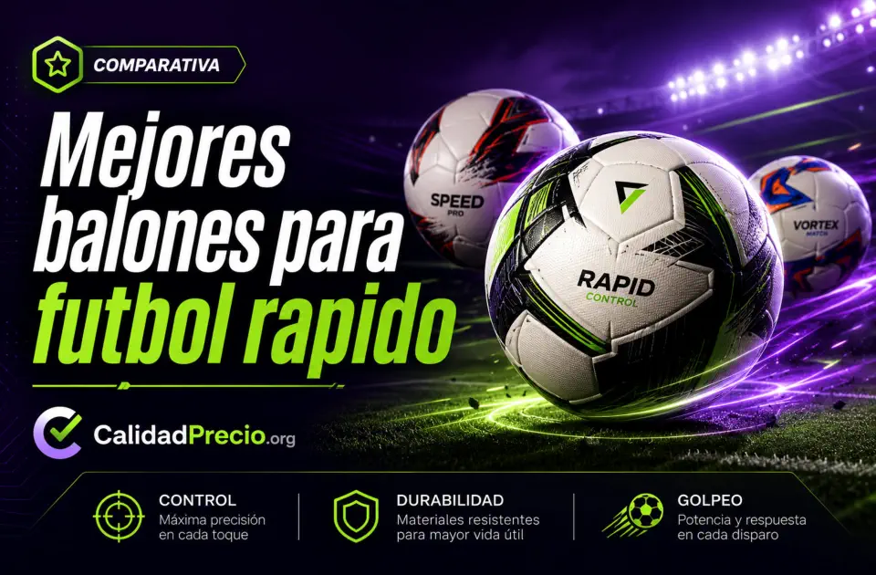 Mejores balones para futbol rapido