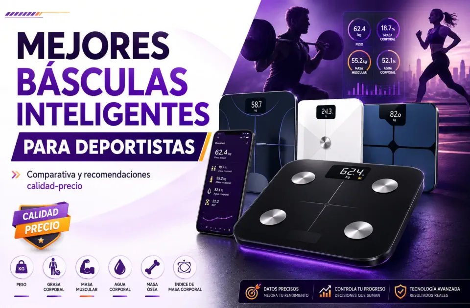 Mejores basculas inteligentes para deportistas