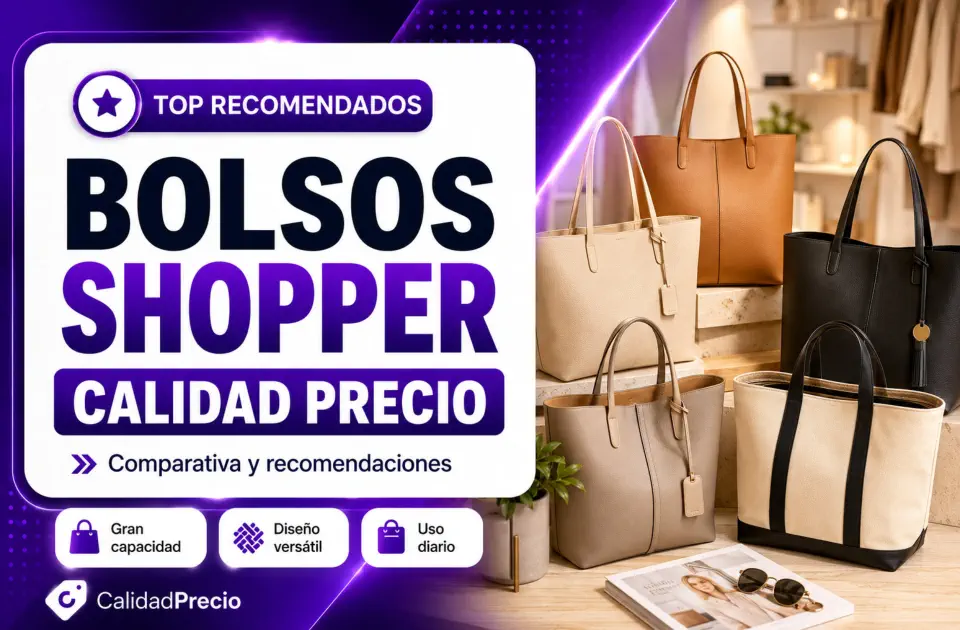 Mejores bolsos shopper: guía de compra calidad-precio