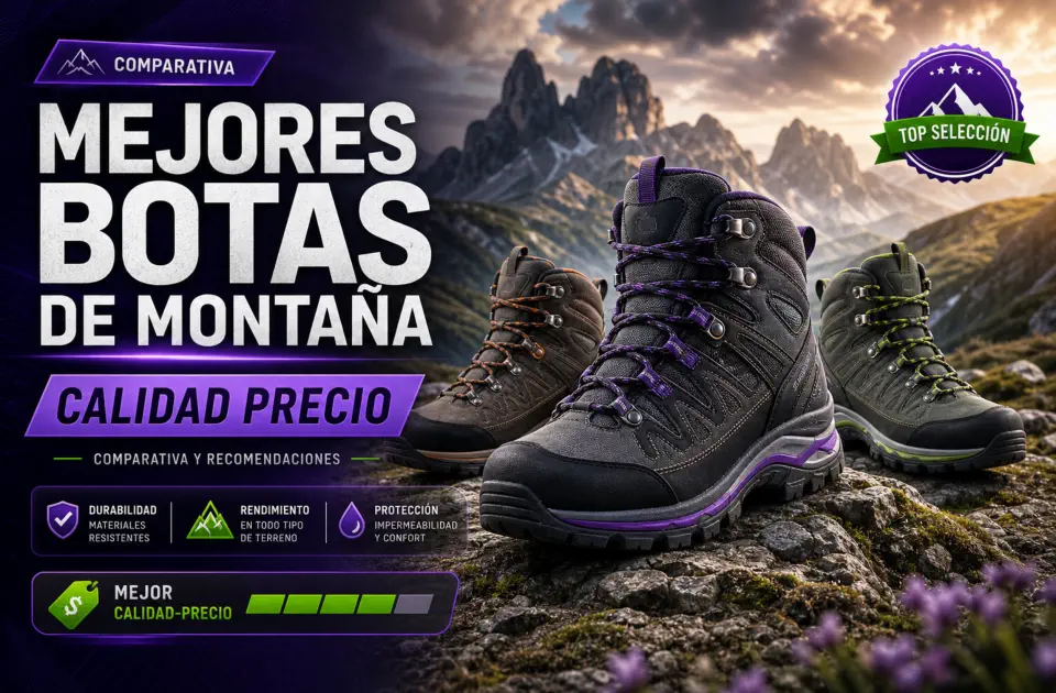 Mejores botas de montaña calidad precio