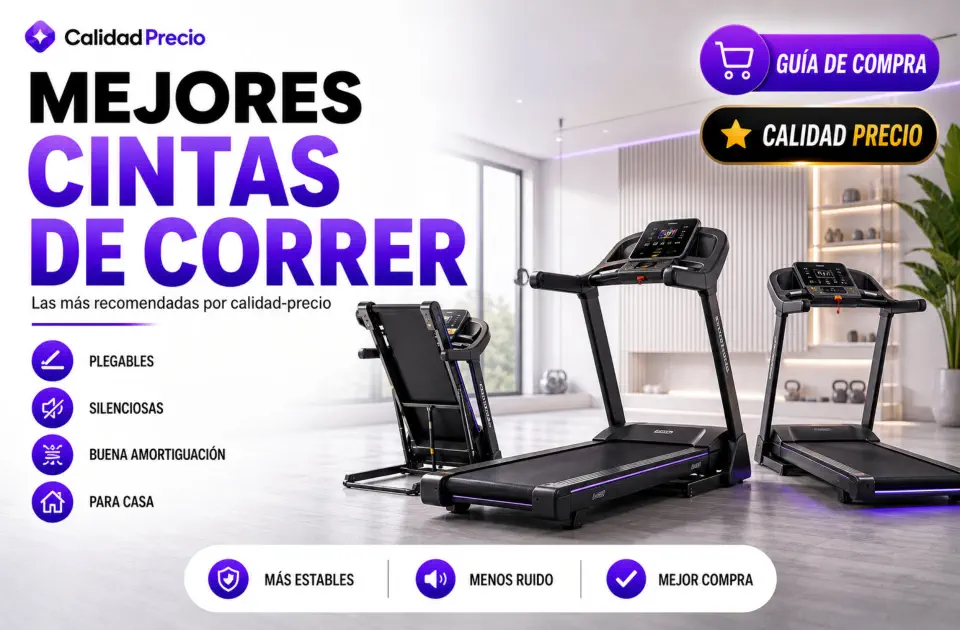 Mejores cintas de correr calidad precio: guía premium para entrenar en casa