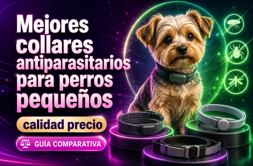 Mejores collares antiparasitarios para perros pequeños