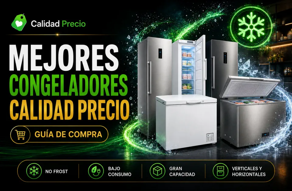 Mejores congeladores calidad precio