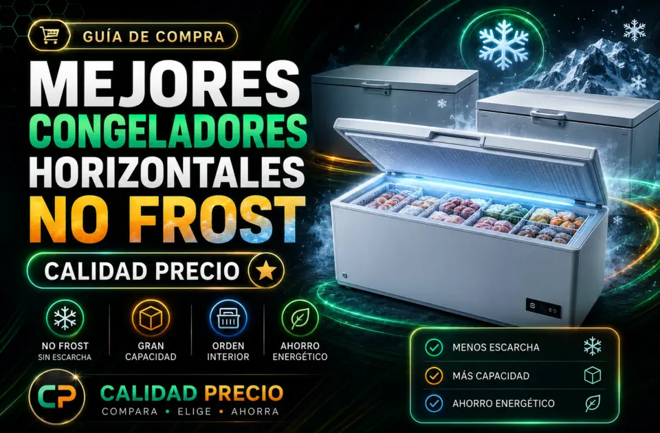 Mejores congeladores horizontales no frost