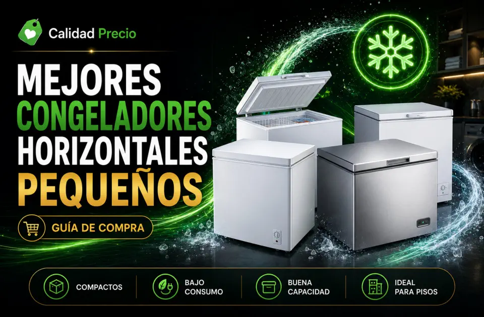 Mejores congeladores horizontales pequeños: guía premium calidad-precio