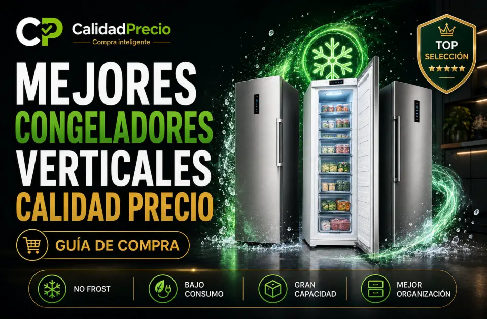 Mejores congeladores verticales calidad precio