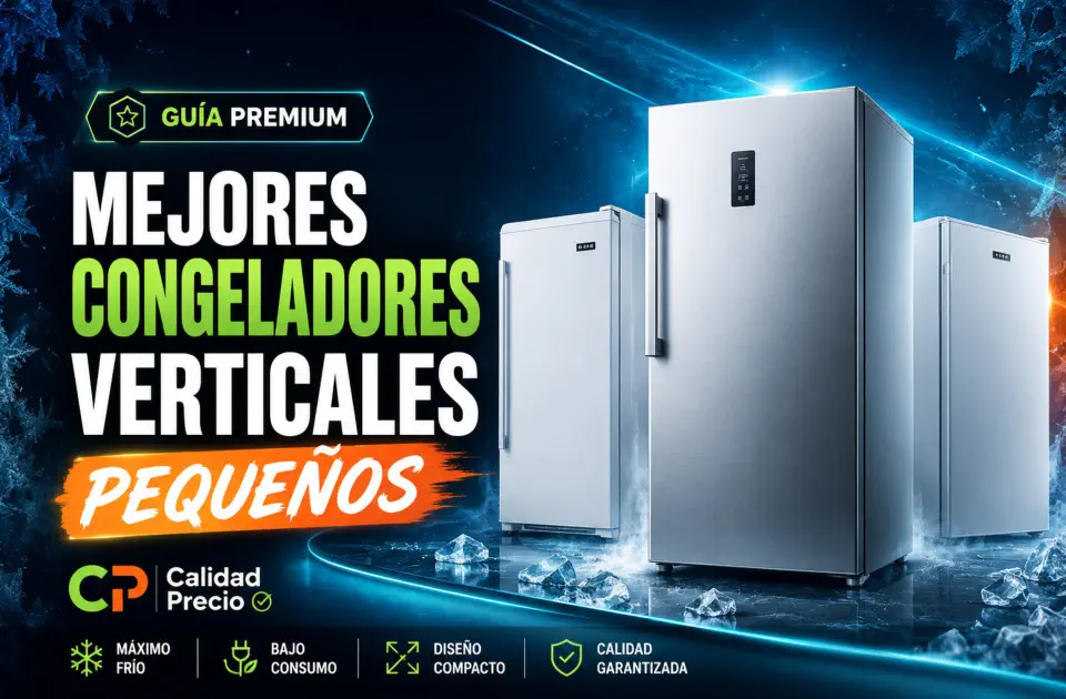 Mejores congeladores verticales pequeños