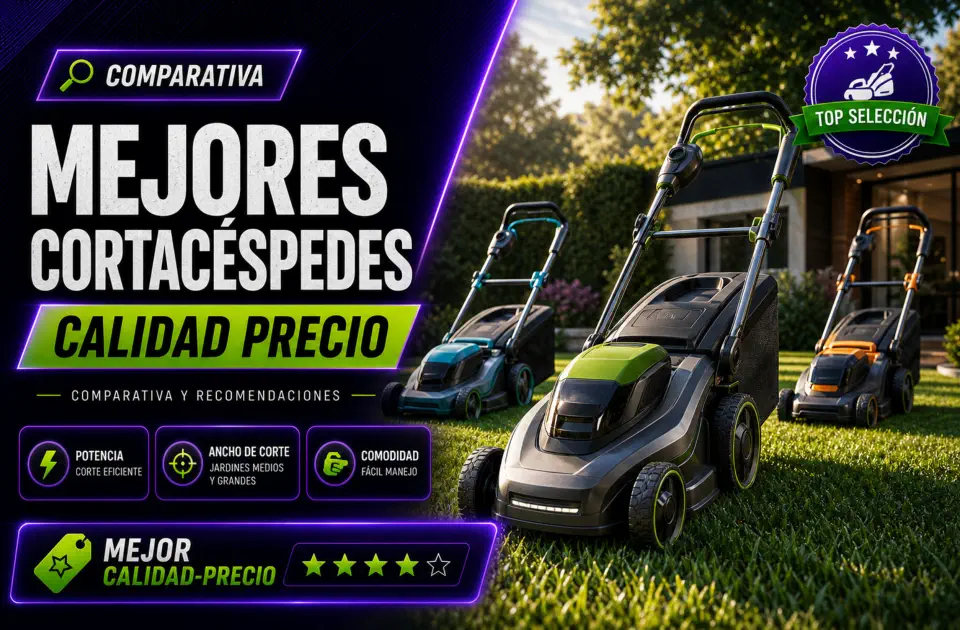Mejores cortacéspedes calidad precio: comparativa premium para elegir bien
