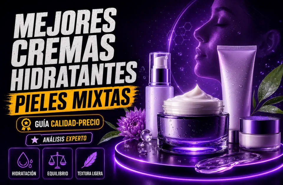 Mejores cremas hidratantes para pieles mixtas: guía calidad-precio