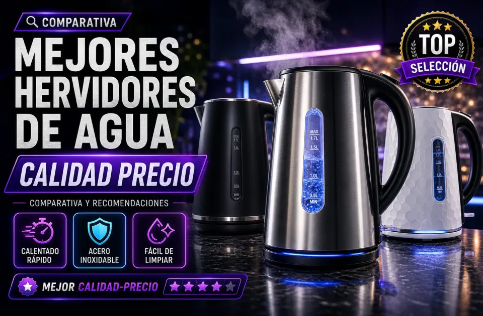 Mejores hervidores de agua calidad precio