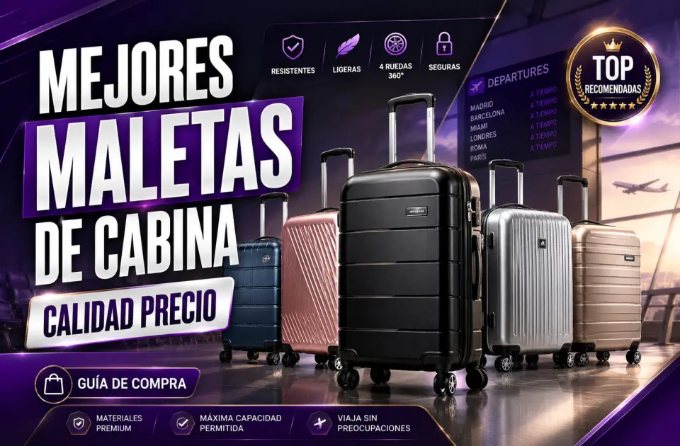 Mejores maletas de cabina calidad precio
