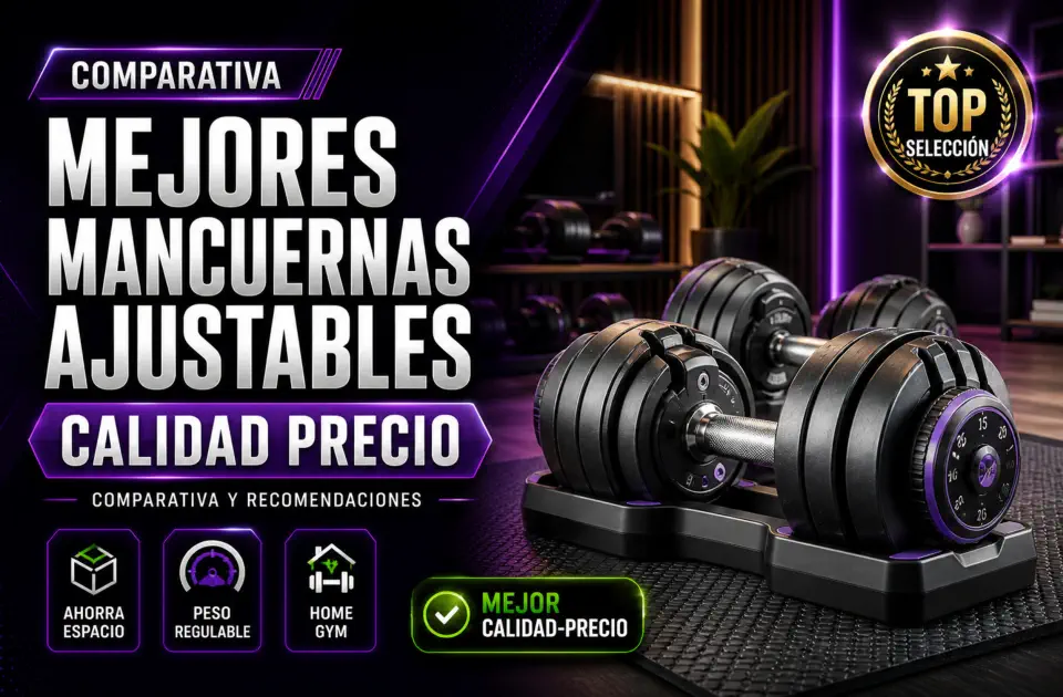 Mejores mancuernas ajustables calidad precio