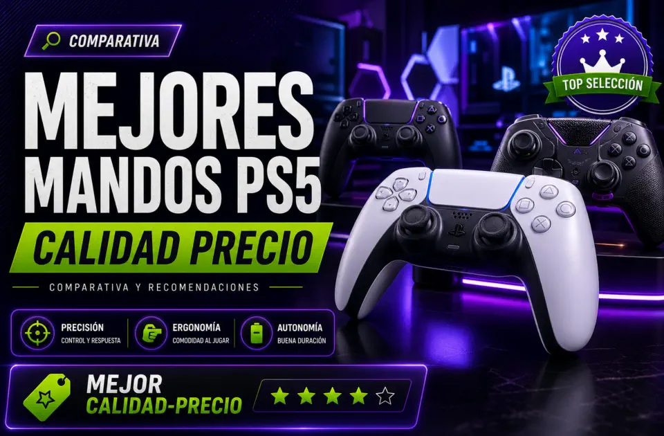 Mejores mandos PS5 calidad precio