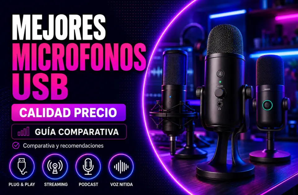 Mejores micrófonos USB calidad precio: guía premium para grabar voz clara