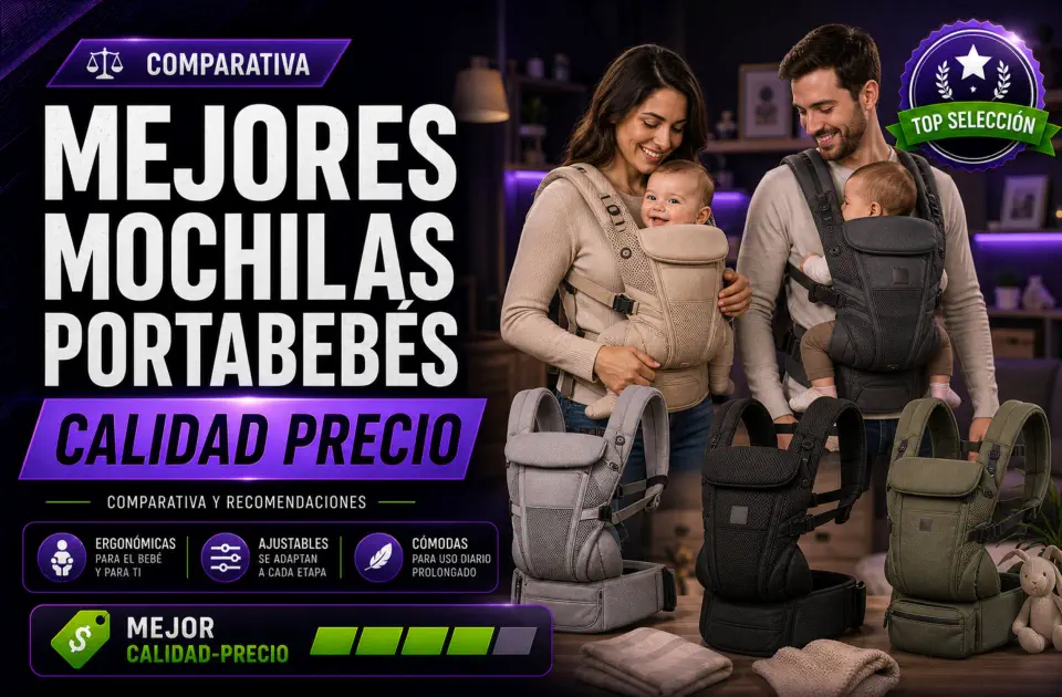 Mejores mochilas portabebés calidad precio: guía completa para portear cómodo y seguro