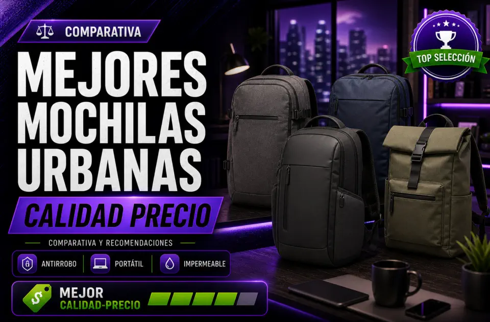 Mejores mochilas urbanas calidad precio: guía premium de compra