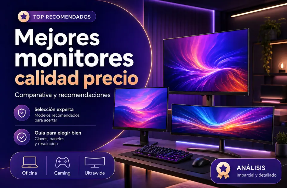Mejores monitores calidad precio