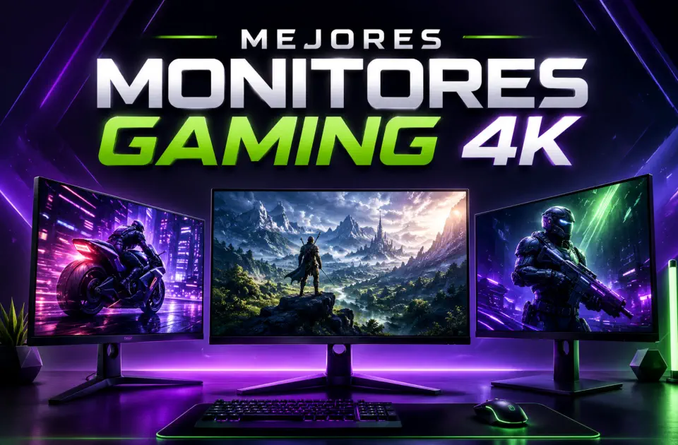 Mejores monitores gaming 4K: comparativa premium para PC y consola
