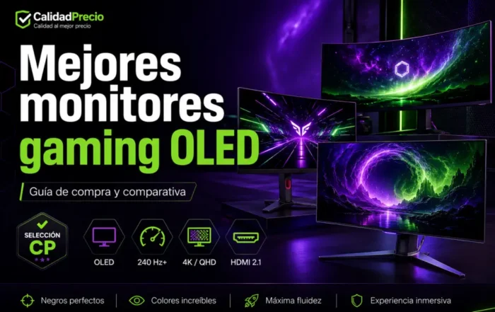 Mejores monitores gaming OLED