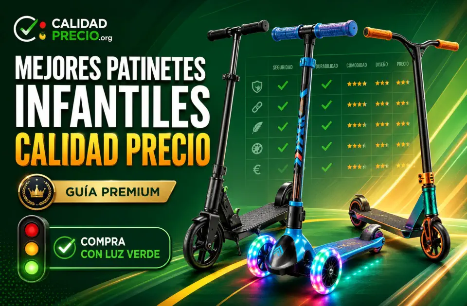 Mejores patinetes infantiles calidad precio