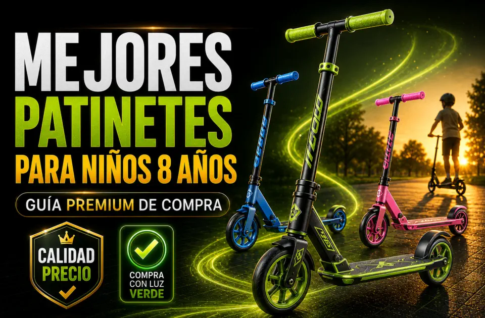 Mejores patinetes para niños 8 años