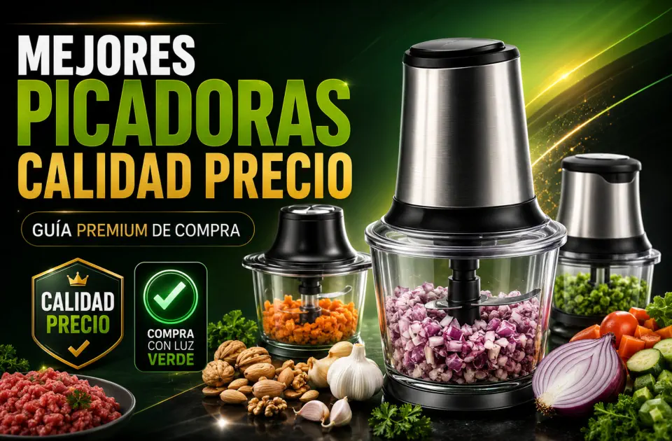 Mejores picadoras calidad precio: guía premium para comprar una picadora potente y fiable
