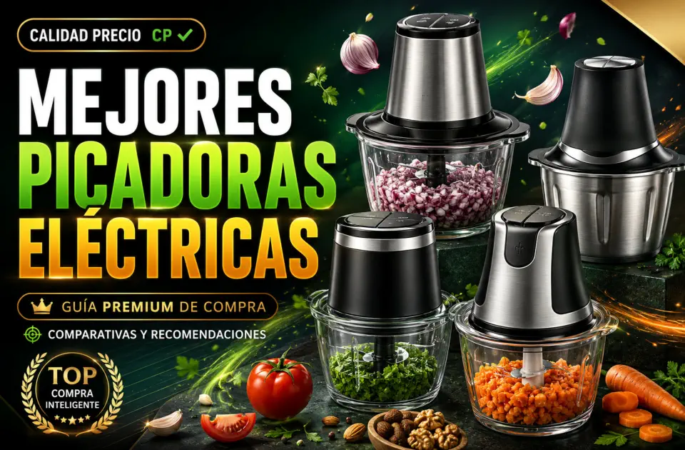 Mejores picadoras electricas calidad precio: guía experta para elegir bien