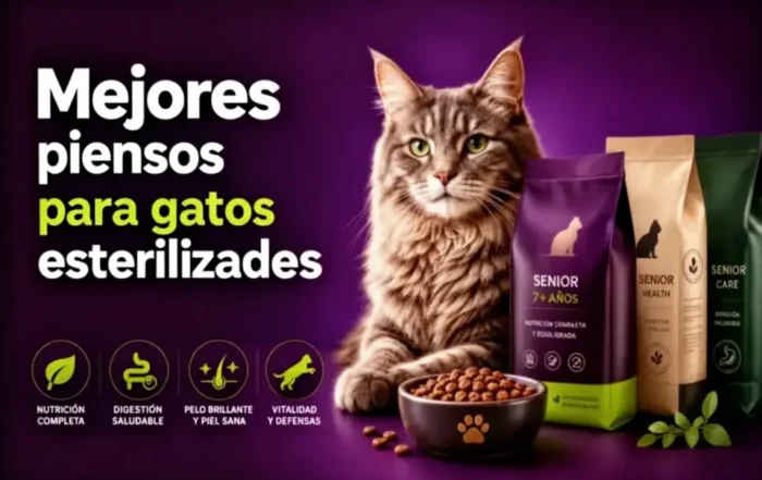 Mejores piensos para gatos esterilizados