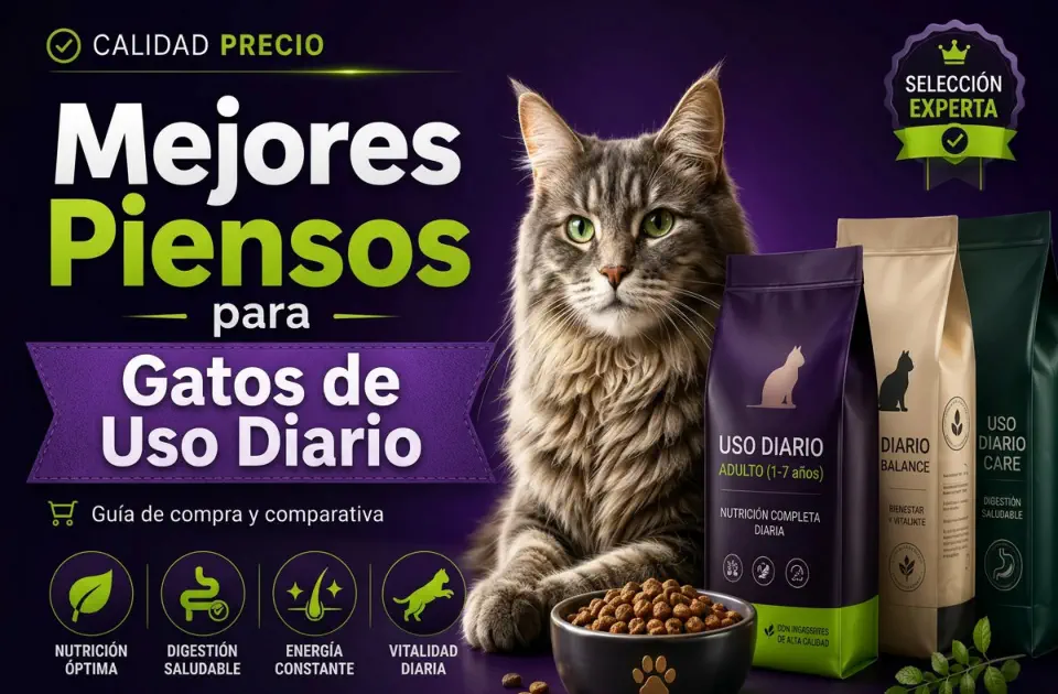 Mejores piensos para gatos para uso diario calidad precio