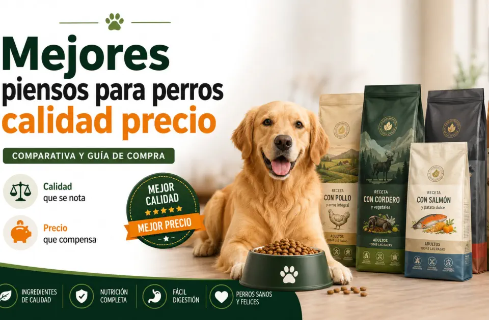 Mejores piensos para perros calidad precio | Guía 2026