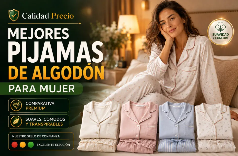 Mejores pijamas de algodon mujer: guía premium para comprar bien