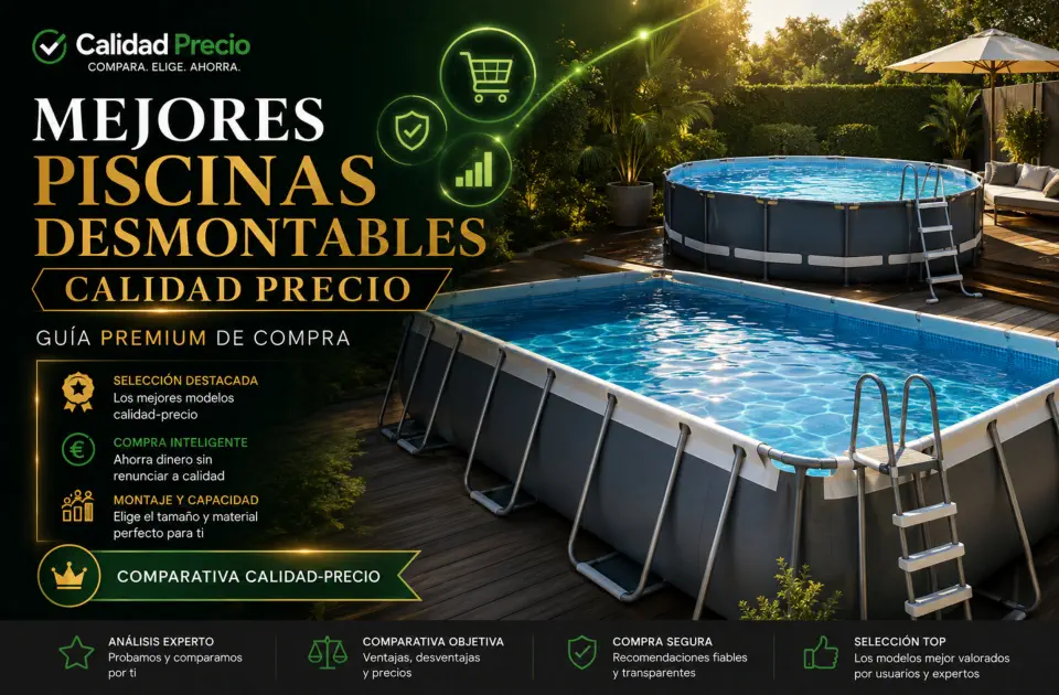 Mejores piscinas desmontables calidad precio