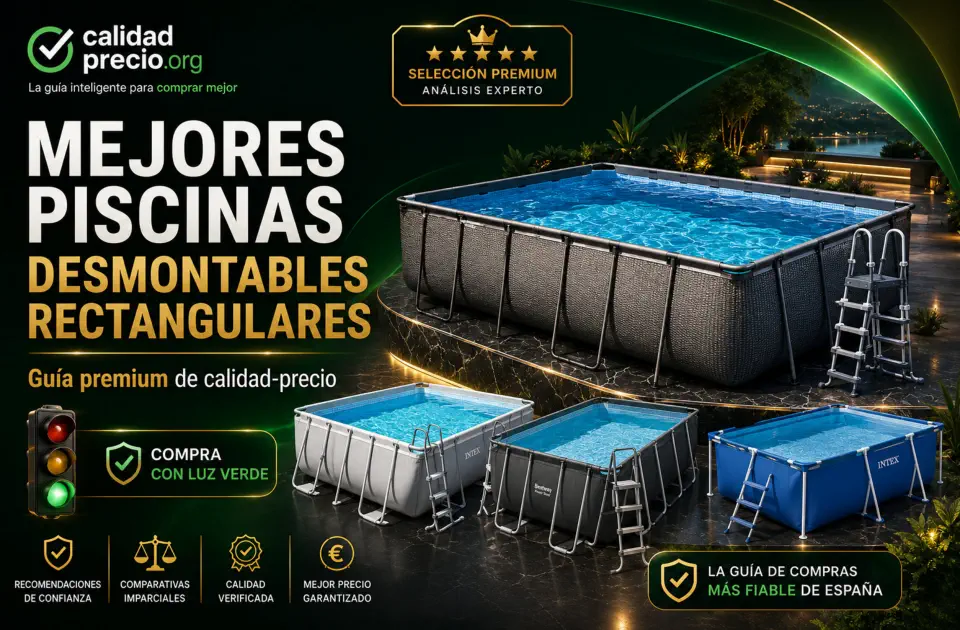 Mejores piscinas desmontables rectangulares: comparativa premium para acertar