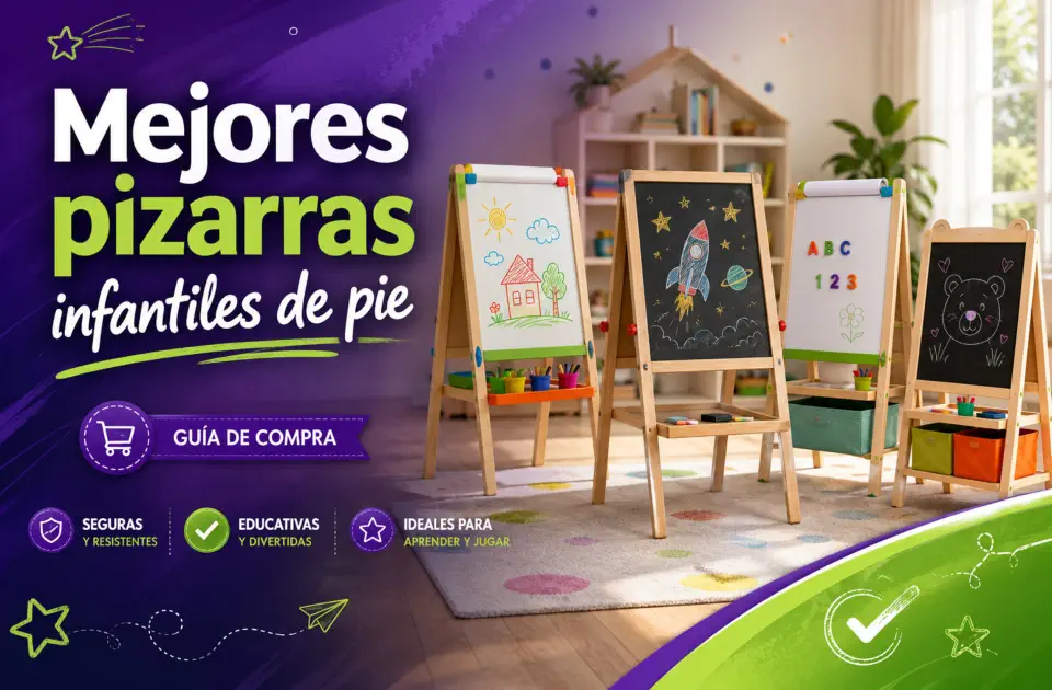 Mejores pizarras infantiles de pie