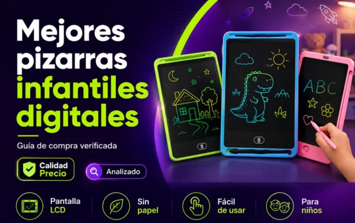 Mejores pizarras infantiles digitales: guía CalidadPrecio para elegir sin tirar el dinero