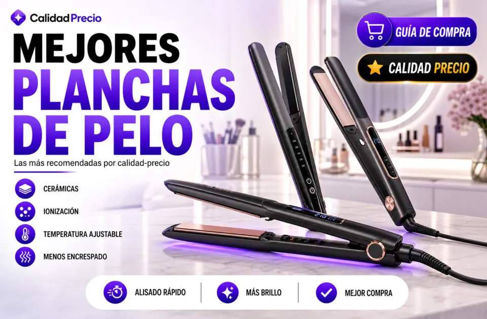 Mejores planchas de pelo calidad precio: guía premium de compra