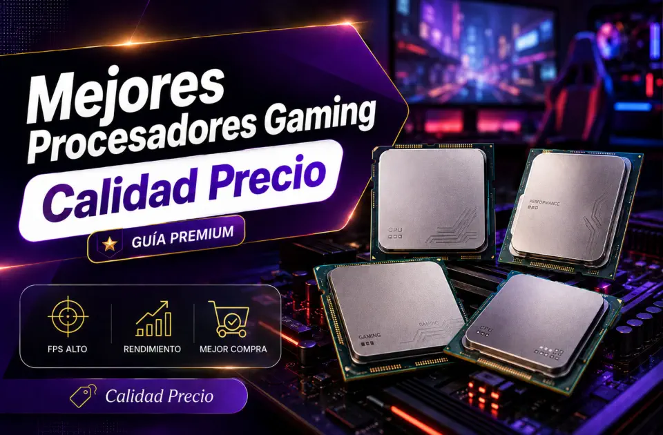 Mejores procesadores gaming calidad precio