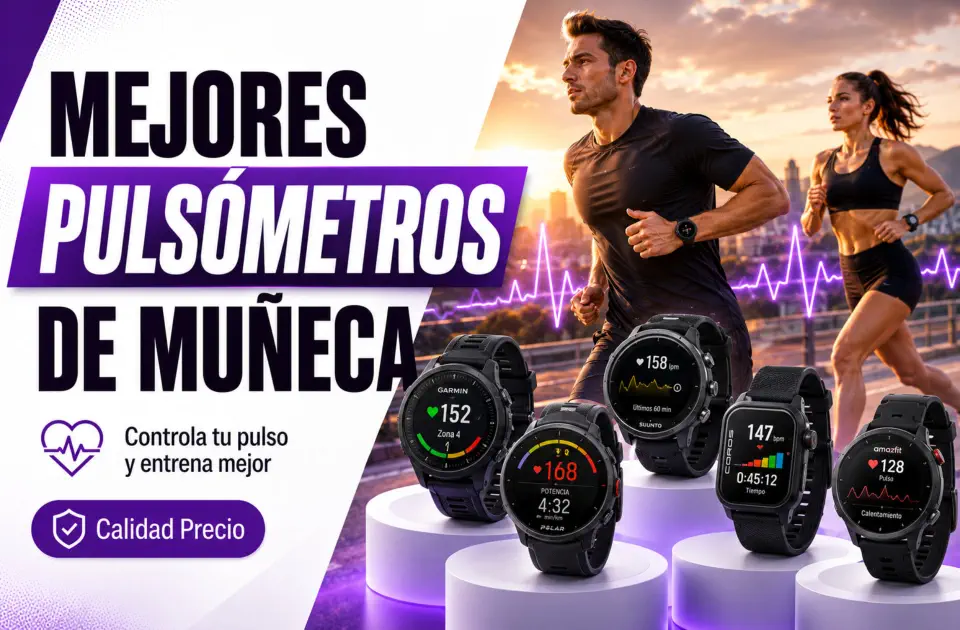 Mejores pulsómetros de muñeca