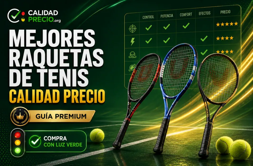 Mejores raquetas de tenis calidad precio