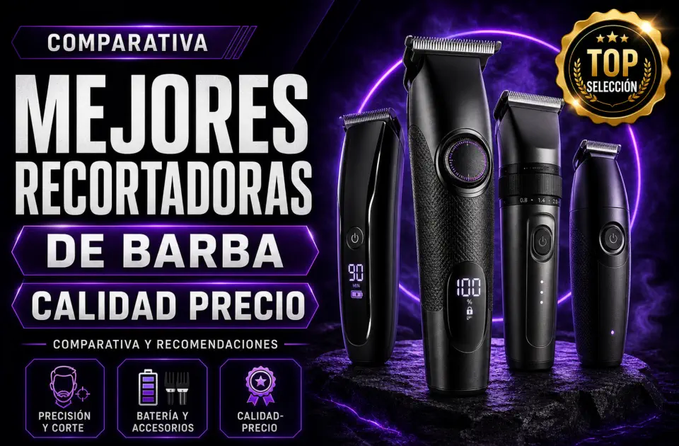 Mejores recortadoras de barba calidad precio: guía premium para cuidar tu barba en casa
