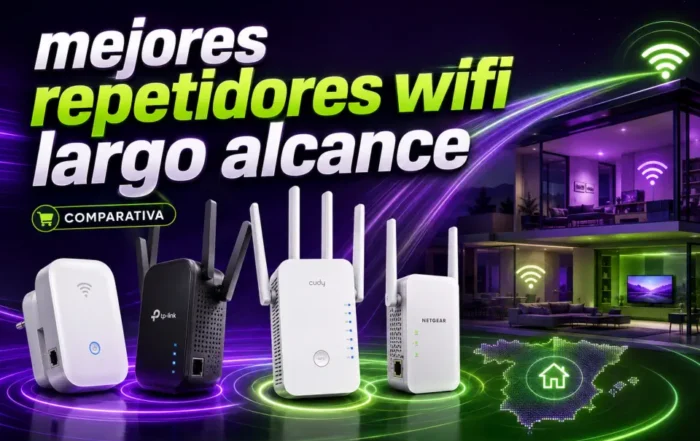 Mejores repetidores WiFi largo alcance: guía premium para acabar con las zonas muertas